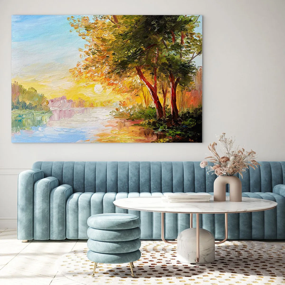Quadro em vidro - Et in Arcadia ego - 100x70 cm