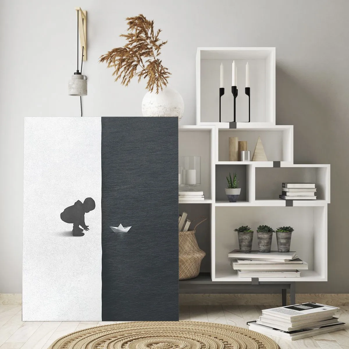 Quadro em vidro - Grande expedição - 50x70 cm