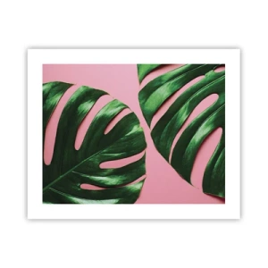 Pôster - Encontro verde - 50x40 cm