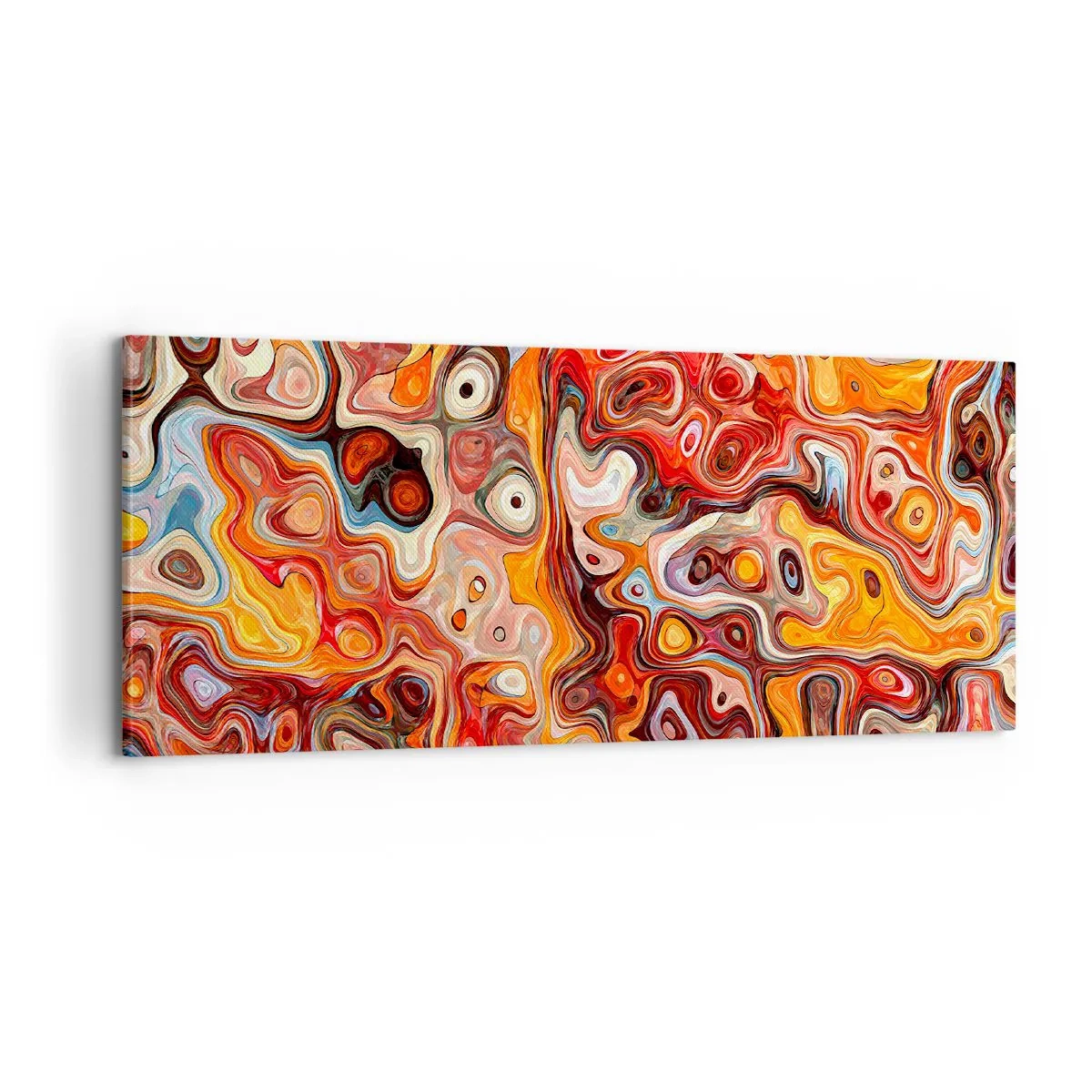 Quadro em tela - Se as nozes tivessem derretido no mel - 100x40 cm