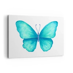 Quadro em tela - Turquesa por natureza - 100x70 cm