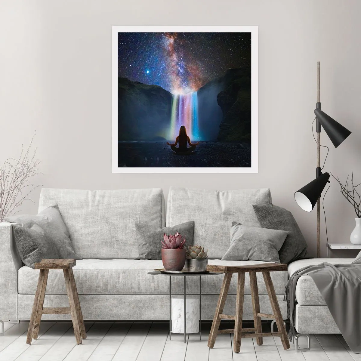 Pôster - Harmonia absoluta - 50x50 cm