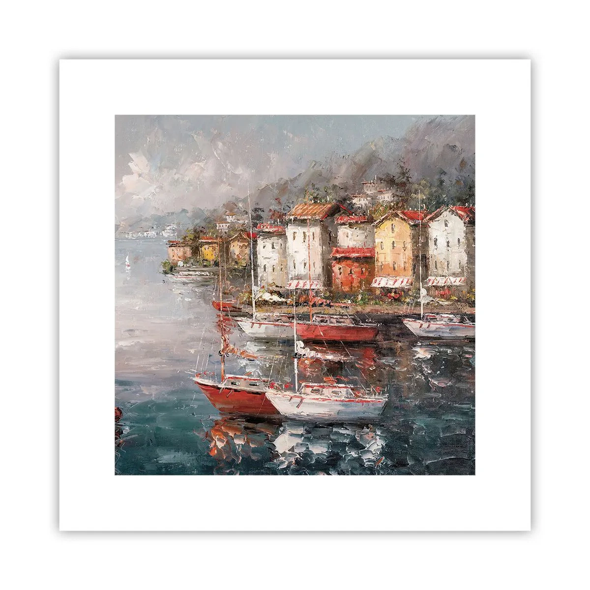 Pôster - Refúgio romântico - 30x30 cm