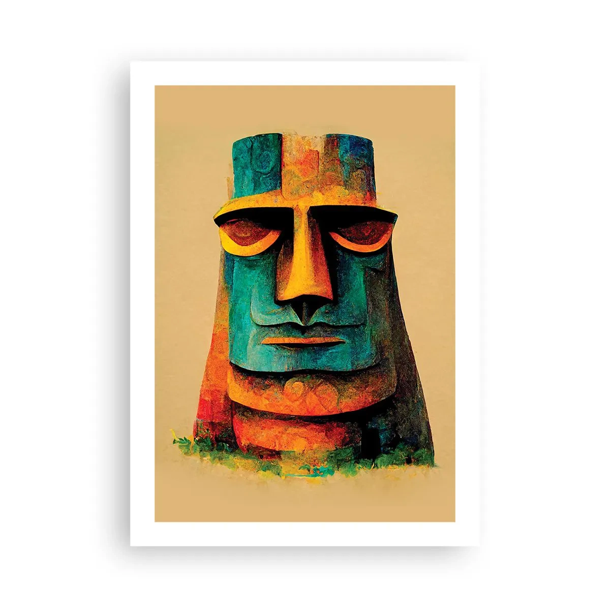 Pôster - Escultórico e simpático - 50x70 cm