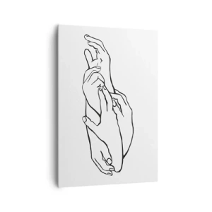 Quadro em tela - Bom toque - 70x100 cm