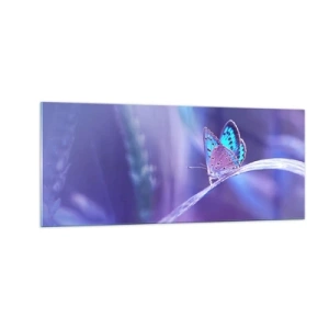 Quadro em vidro - Uma joia da natureza - 100x40 cm