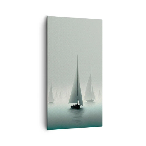 Quadro em tela - Feito de neblina - 55x100 cm