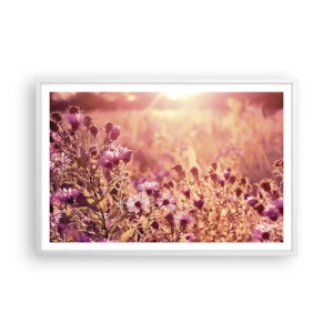 Pôster em moldura branca - Antes do verão acabar - 91x61 cm