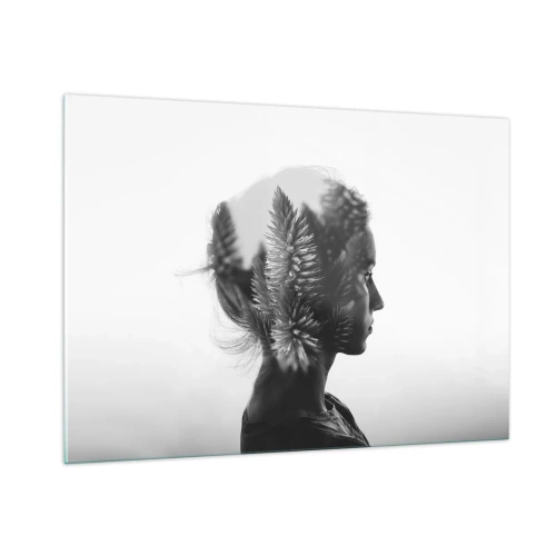 Quadro em vidro - A senhora do pinhal - 100x70 cm
