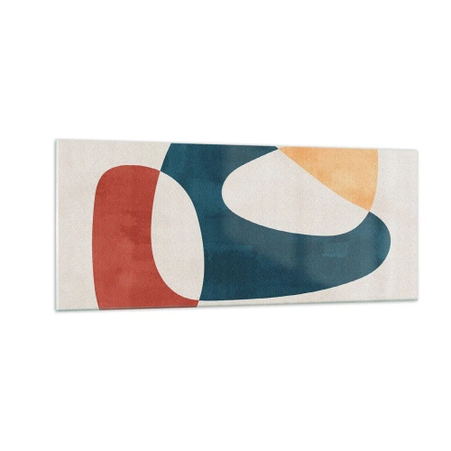 Quadro em vidro - Influências e metamorfoses - 100x40 cm