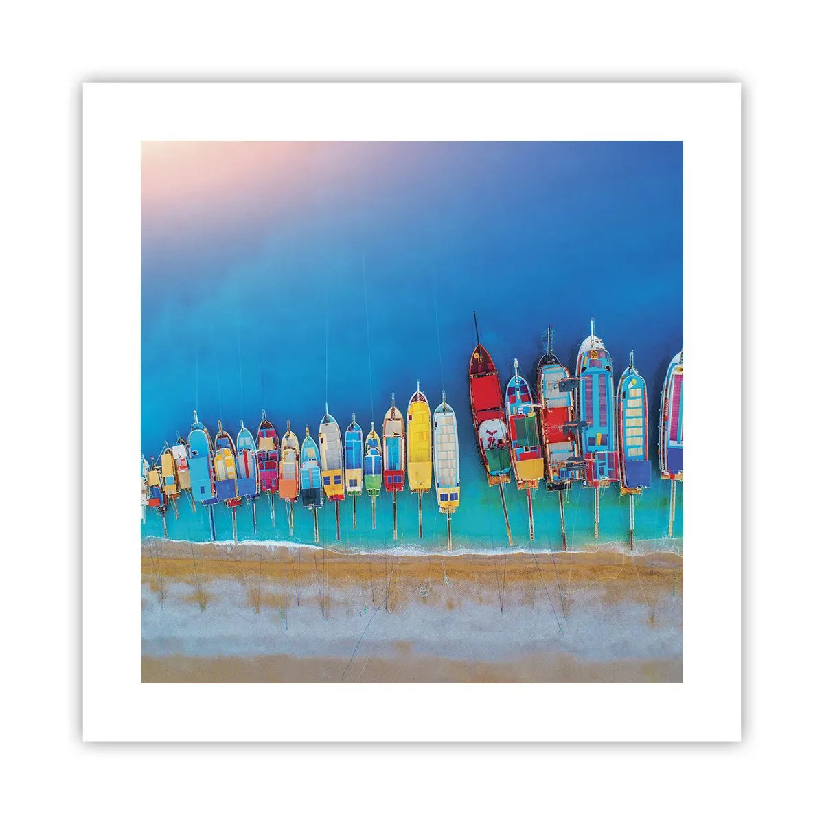 Pôster - Vista panorâmica - 40x40 cm