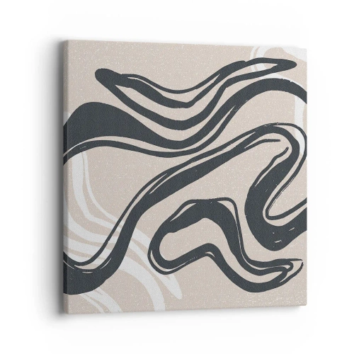 Quadro em tela - Expressão multiplicada - 40x40 cm