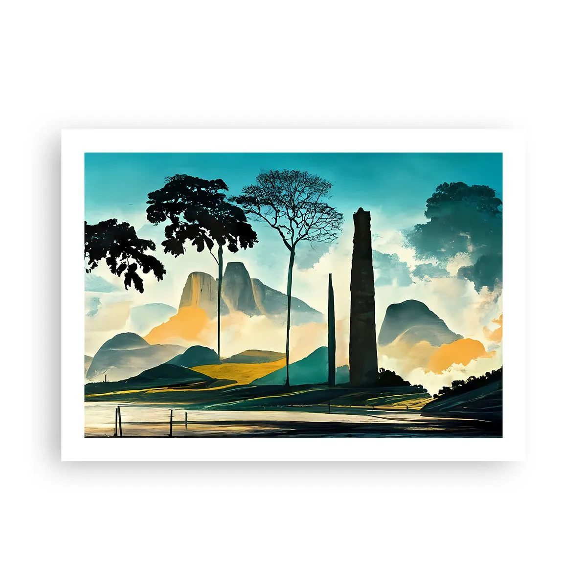 Pôster - Cada vez mais alto - 70x50 cm
