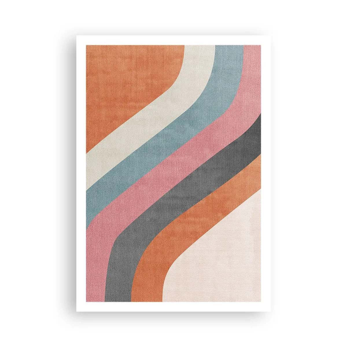 Pôster - Composição diagonal – movimento - 70x100 cm