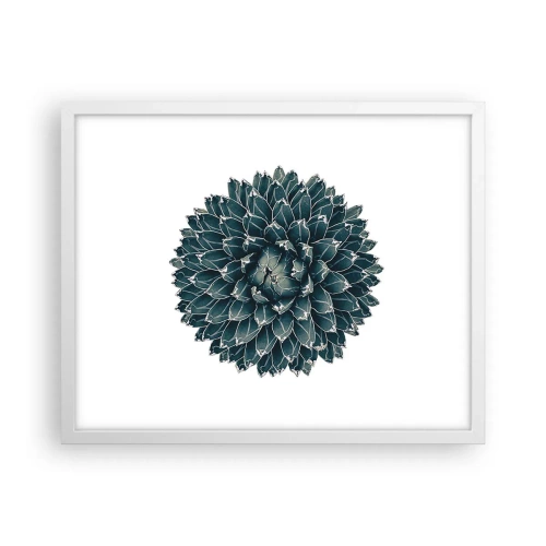 Pôster em moldura branca - Estrela do Deserto - 50x40 cm