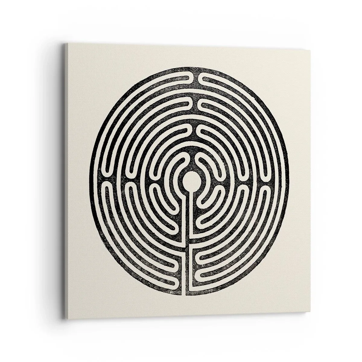 Quadro em tela - Ordem misteriosa - 70x70 cm