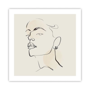 Pôster - Olhar orgulhoso - 50x50 cm