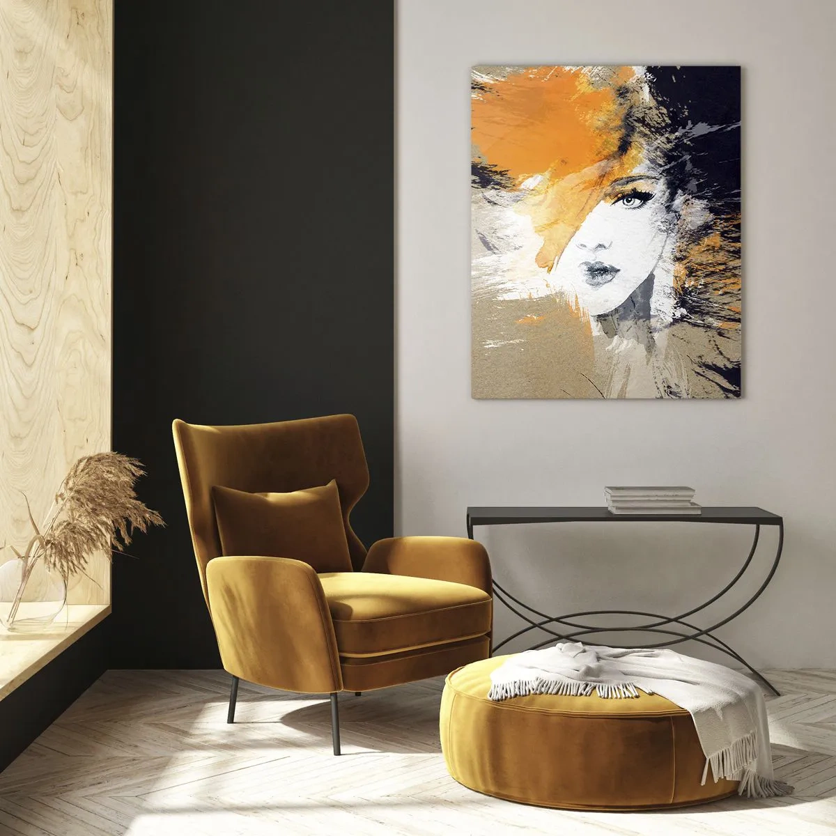 Quadro em vidro - E fez-se a luz - 70x100 cm