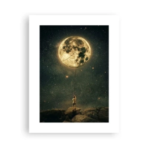 Pôster - Aquele que roubou a lua - 30x40 cm