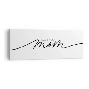 Quadro em tela - Uma grande emoção - 140x50 cm