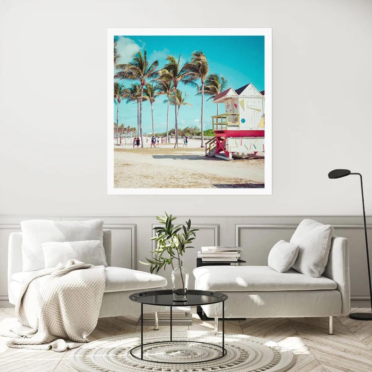 Pôster - Um belo dia pela frente - 30x30 cm