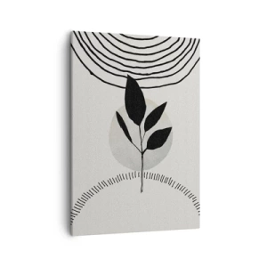 Quadro em tela - Composição: rituais da natureza - 50x70 cm