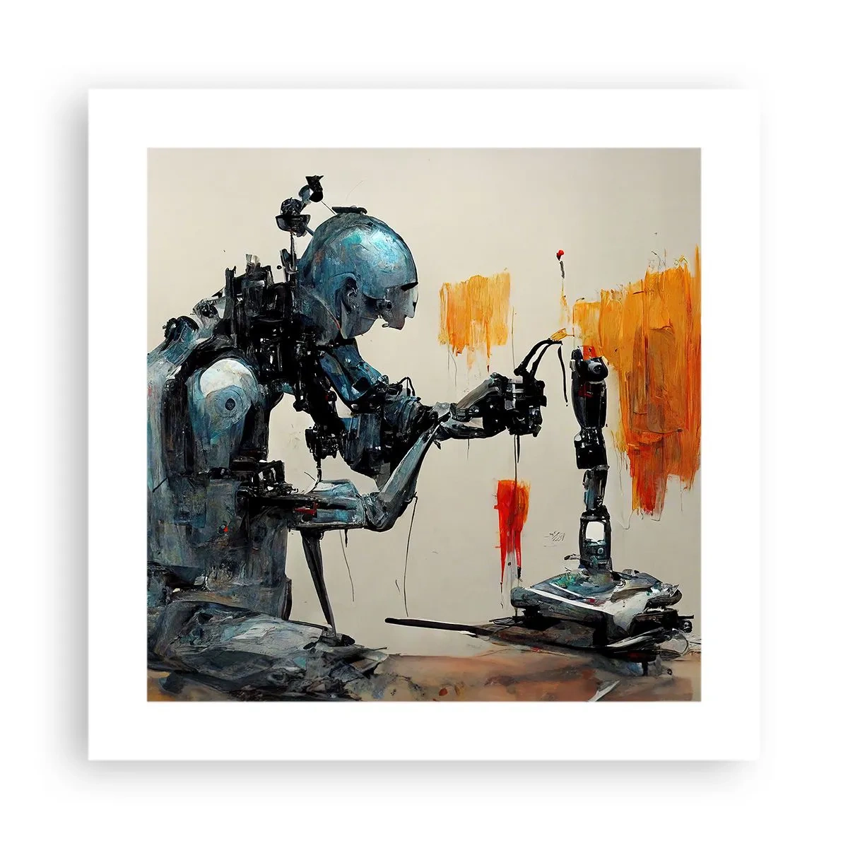 Pôster - Já amanhã… - 40x40 cm