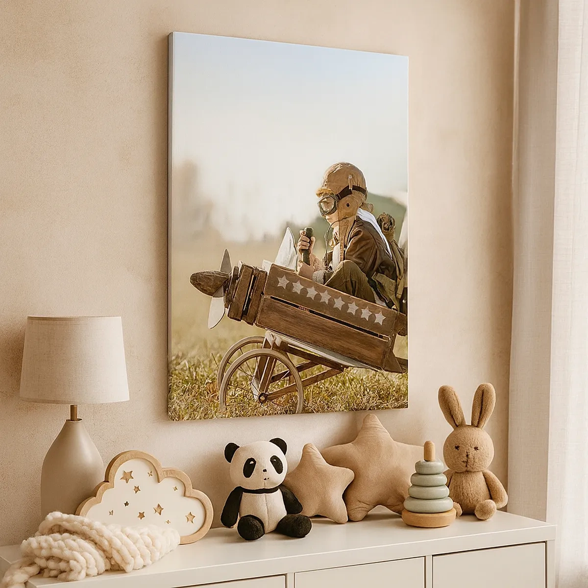 Quadro em tela - O início rumo a um sonho - 50x70 cm