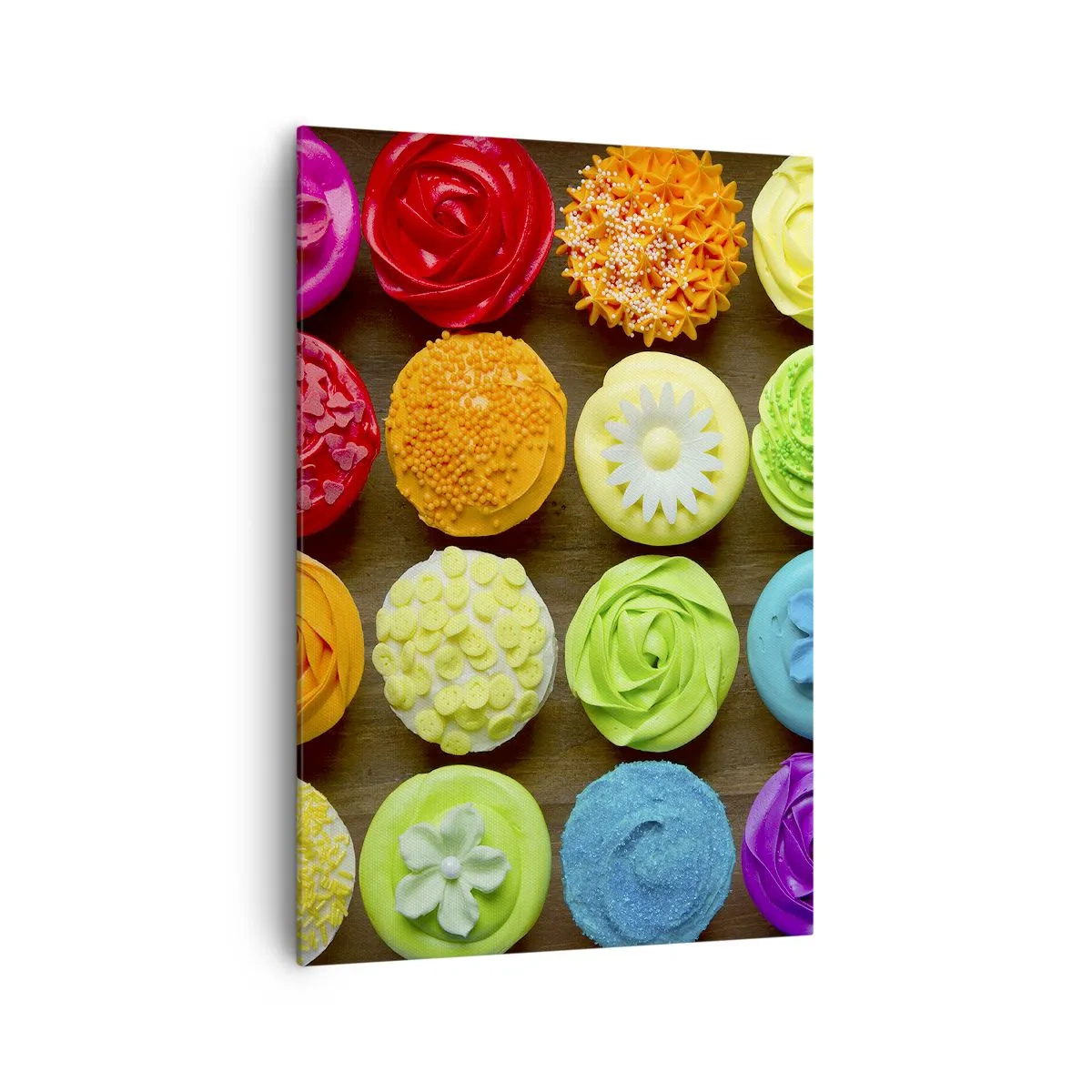 Quadro em tela - Todos diferentes - todos deliciosos - 70x100 cm