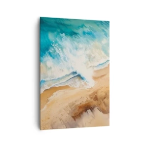 Quadro em tela - A onda que retorna - 70x100 cm