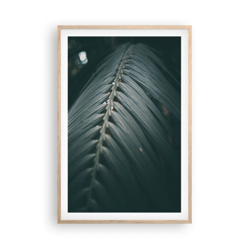 Pôster com moldura de carvalho claro - A precisão da natureza - 61x91 cm