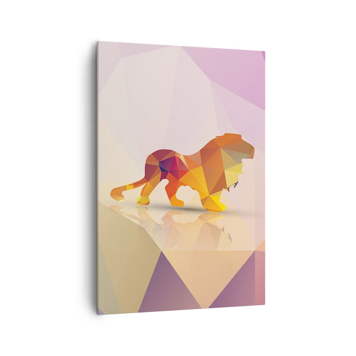 Quadro em tela - O rei em diamante - 70x100 cm