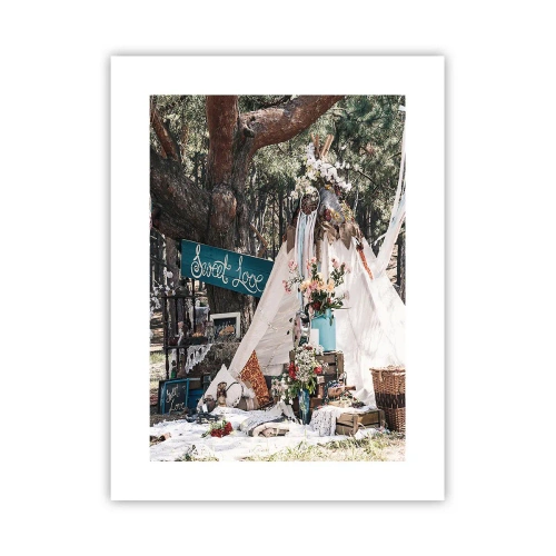 Pôster - Make love… - 30x40 cm