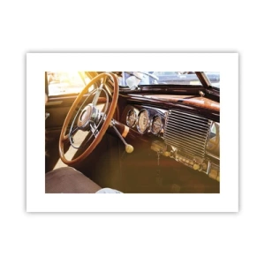 Pôster - Um sopro de luxo do passado - 40x30 cm