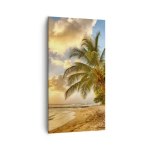 Quadro em tela - Eterno verão, férias eternas - 55x100 cm