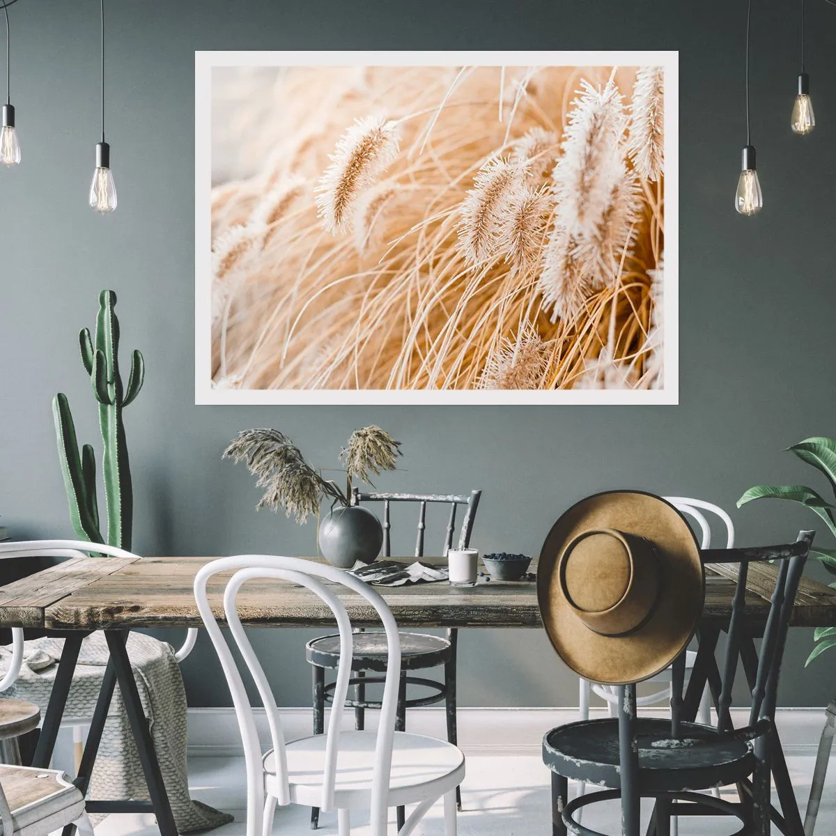 Pôster - O murmúrio dourado das plantas - 91x61 cm