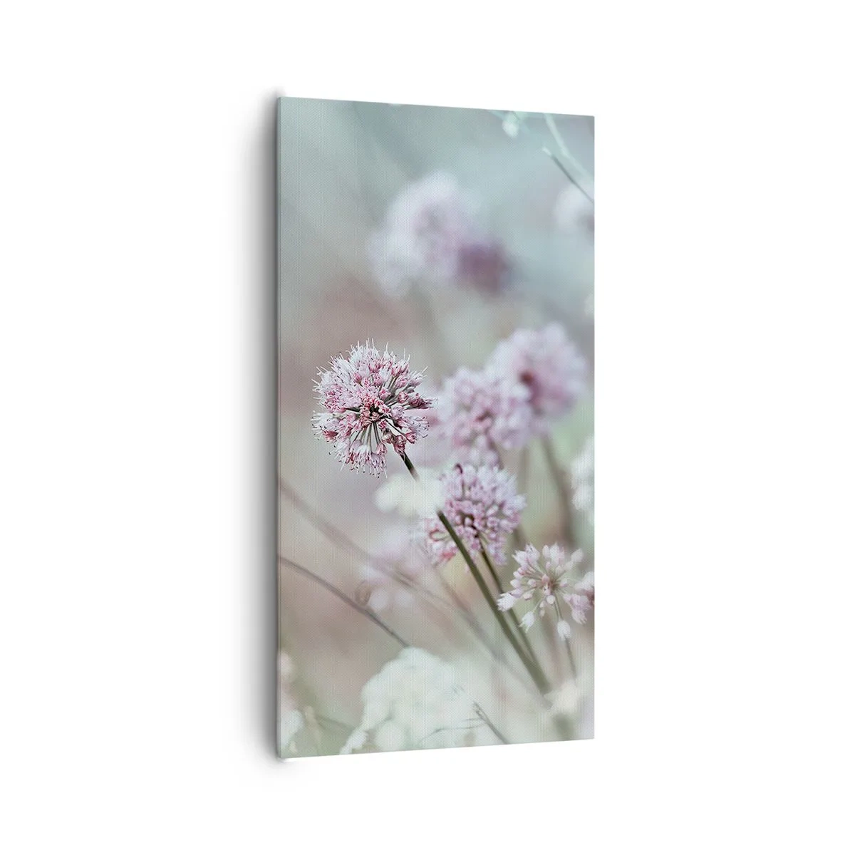 Quadro em tela - Doce delicadeza das ervas - 65x120 cm