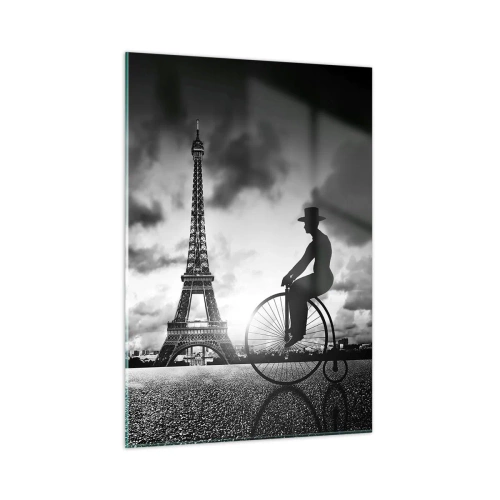 Quadro em vidro - Saudades da Belle Époque - 50x70 cm