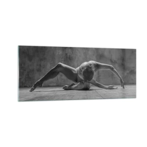 Quadro em vidro - Simetria encontrada - 100x40 cm