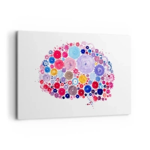 Quadro em tela - A máquina mais perfeita da natureza - 120x80 cm