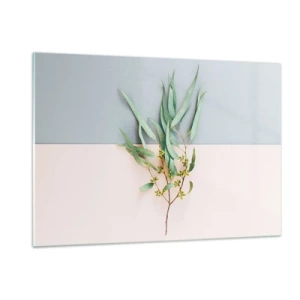 Quadro em vidro - Sutileza pastel - 120x80 cm