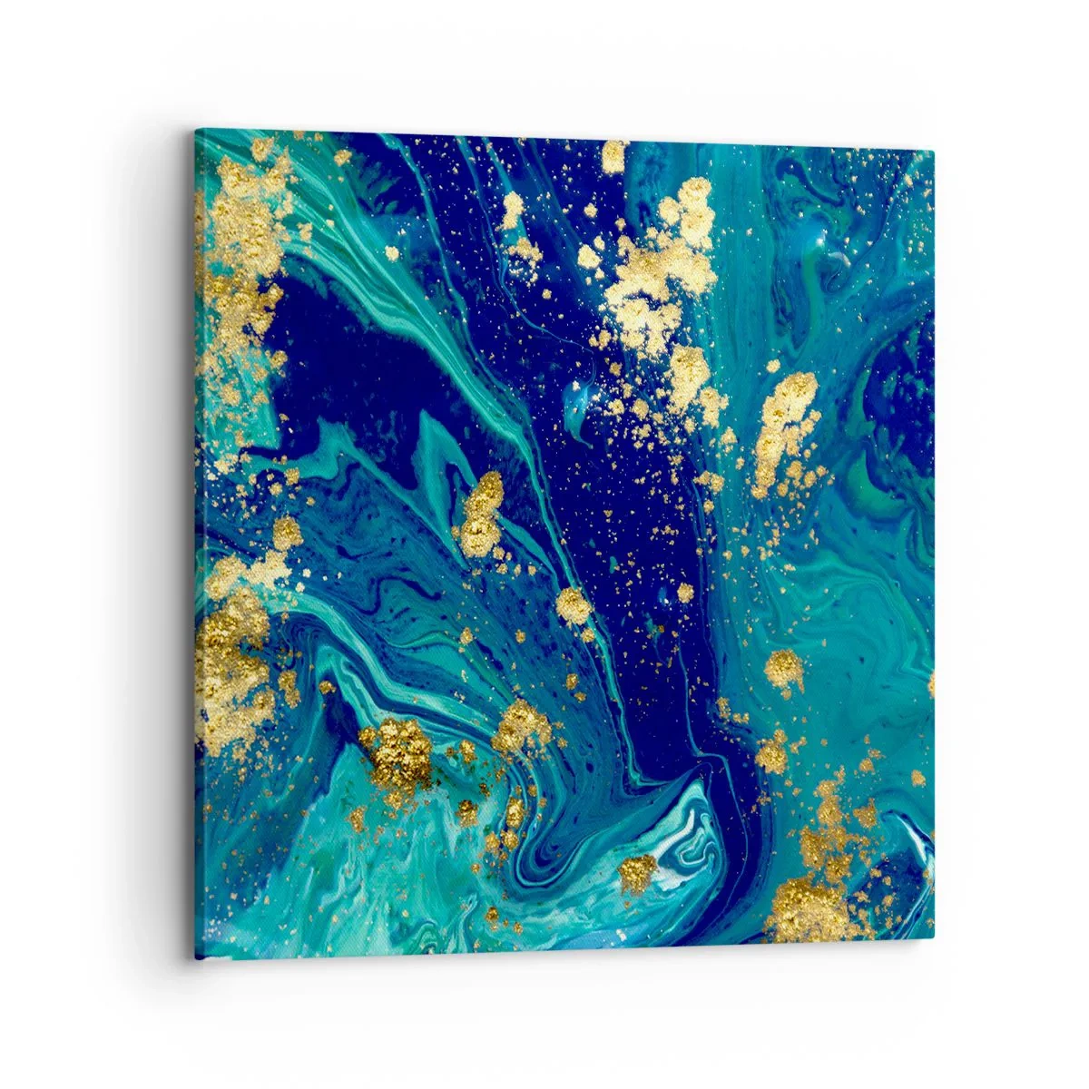 Quadro em tela - Flocos de sol  - 70x70 cm