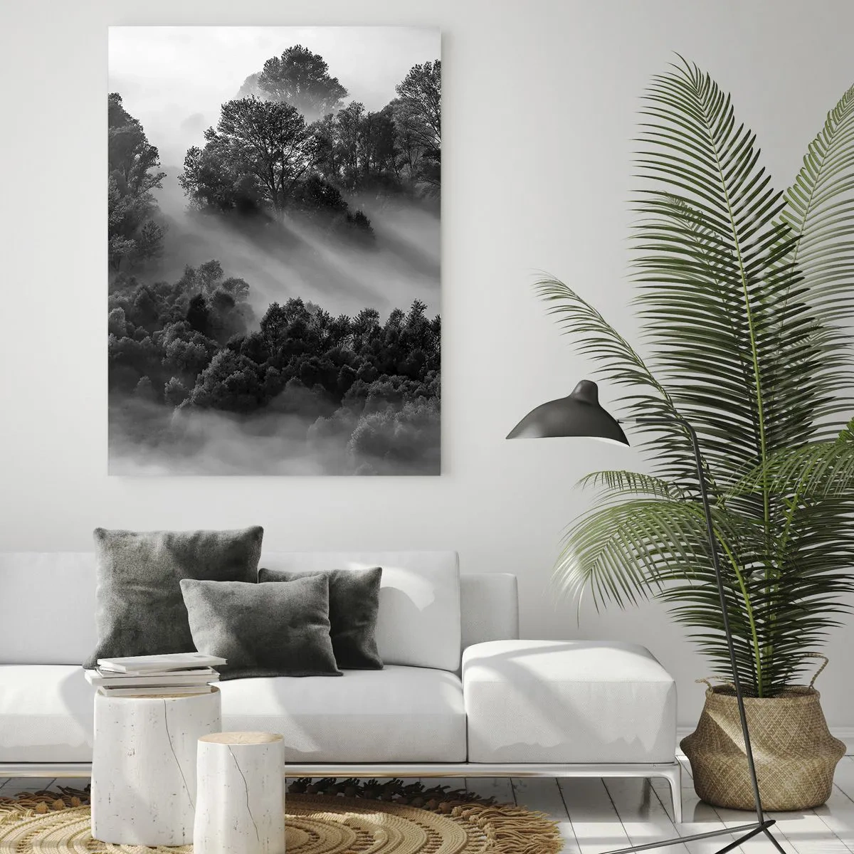 Quadro em vidro - Levantar-se do sono - 50x70 cm