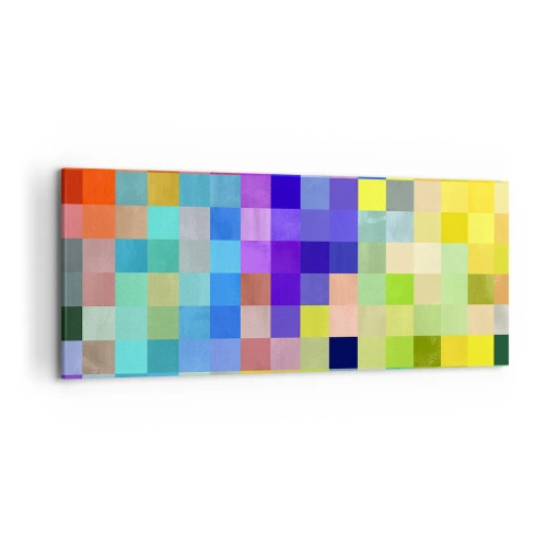 Quadro em tela - Todos diferentes, todos iguais - 120x50 cm