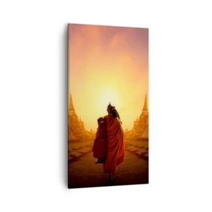 Quadro em tela - Em paz para a eternidade - 55x100 cm