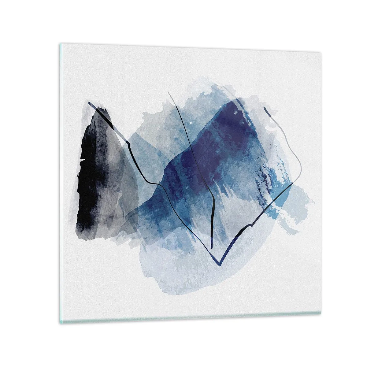 Quadro em vidro - Iceberg - 40x40 cm