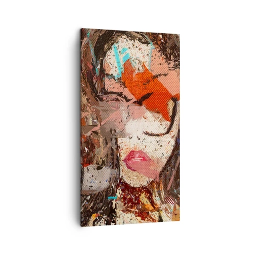 Quadro em tela - Ninguém realmente me conhece  - 45x80 cm