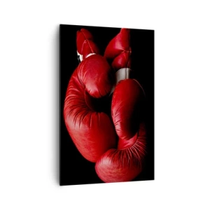 Quadro em tela - As emoções da luta ficaram para trás - 80x120 cm