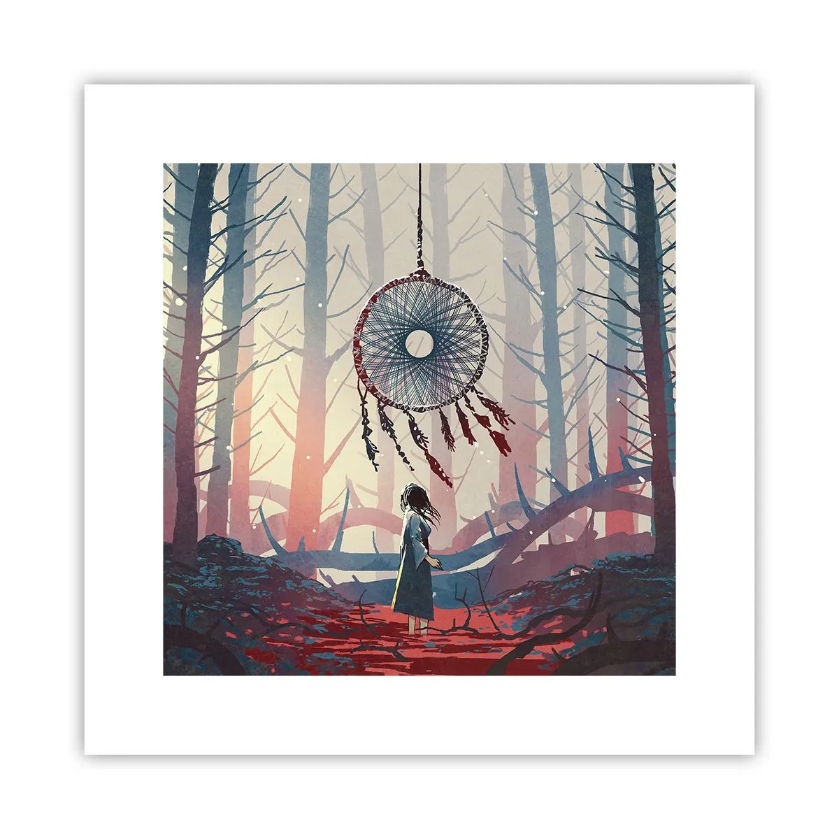 Pôster - O ritual secreto da felicidade - 30x30 cm