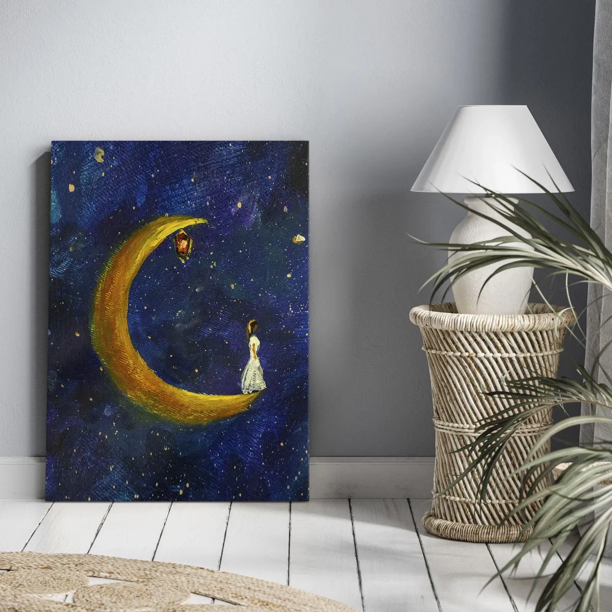 Quadro em tela - O Chamado do Mundo - 50x70 cm